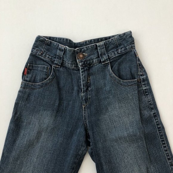 Esprit Jenas Women's 16 Blue Boot Cut Denim Pants Reg Fit Size 26x30 - Picture 5 of 16